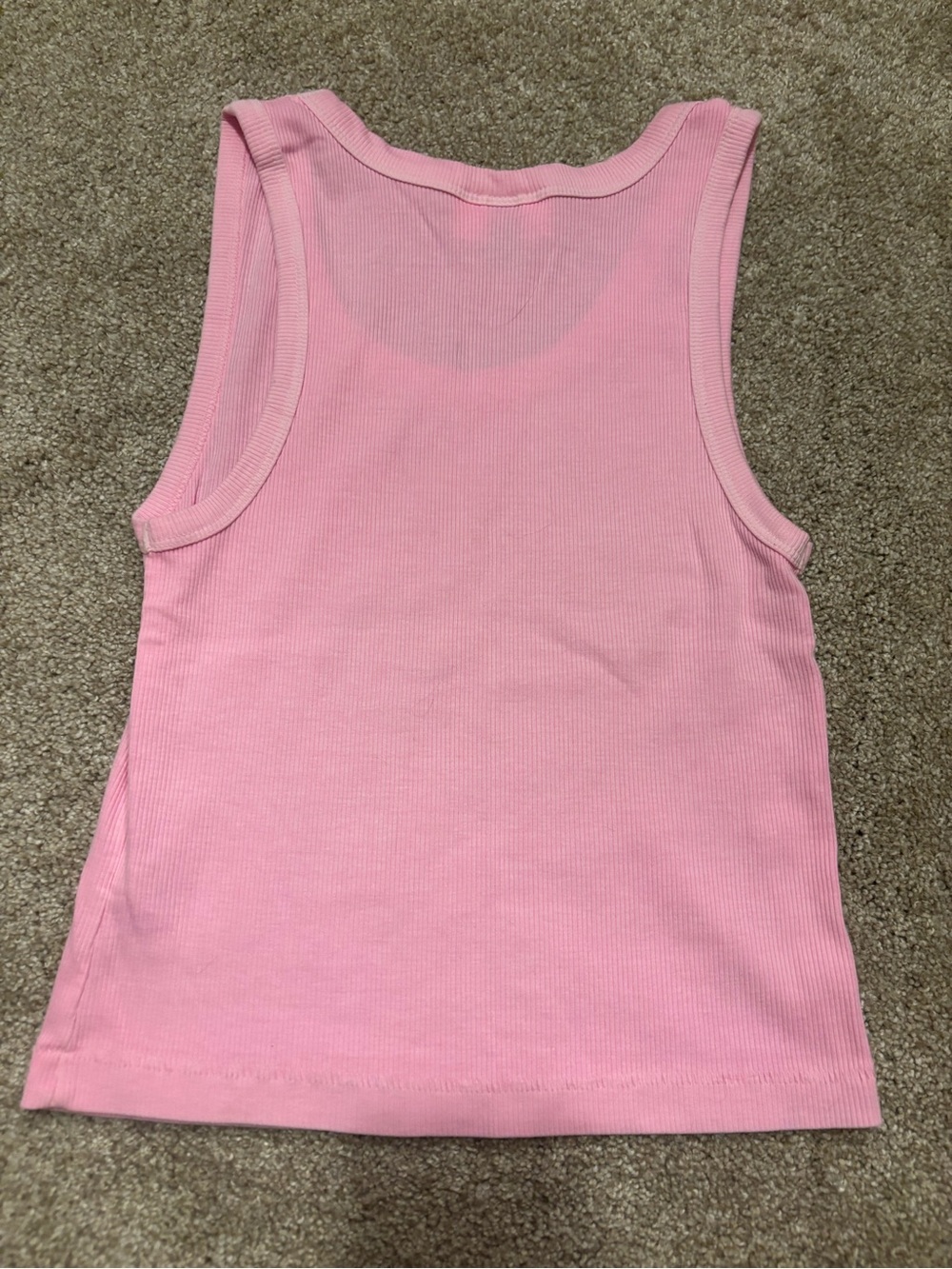 Target Pink Ribbed Tank Top - Women's - Picture 3 of 3
